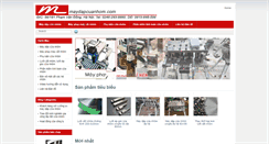 Desktop Screenshot of maydapcuanhom.com